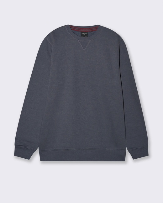 Фото ракурс 1 - Мужской серый свитшот Piazza Italia артикул 63035 avion FW2025