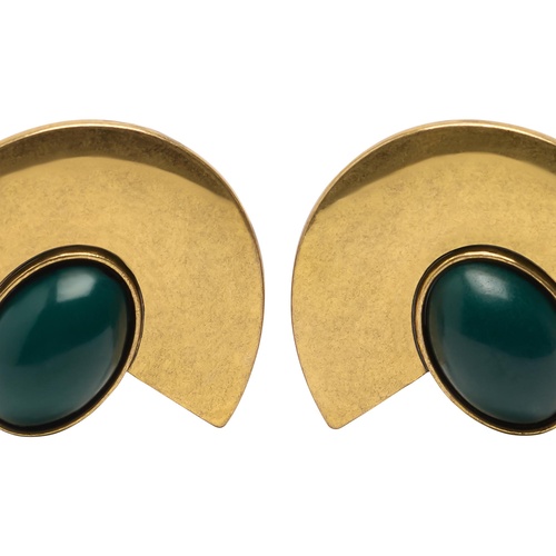 Фото ракурс 2 - Жіночі зелені сережки Parfois артикул 225681 _GN FW2025