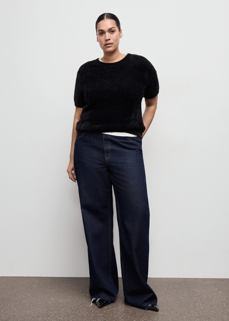 Фото ракурс 6 - Жіночий чорний джемпер Mango артикул 17009124 99 1 season