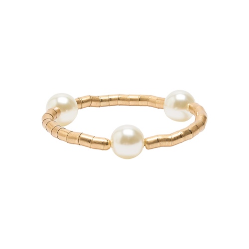 Фото ракурс 1 - Жіночий золотий браслет Parfois артикул 239566 _PE FW2025