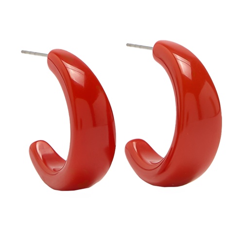 Фото ракурс 1 - Жіночі червоні сережки Parfois артикул 239768 _GN FW2025