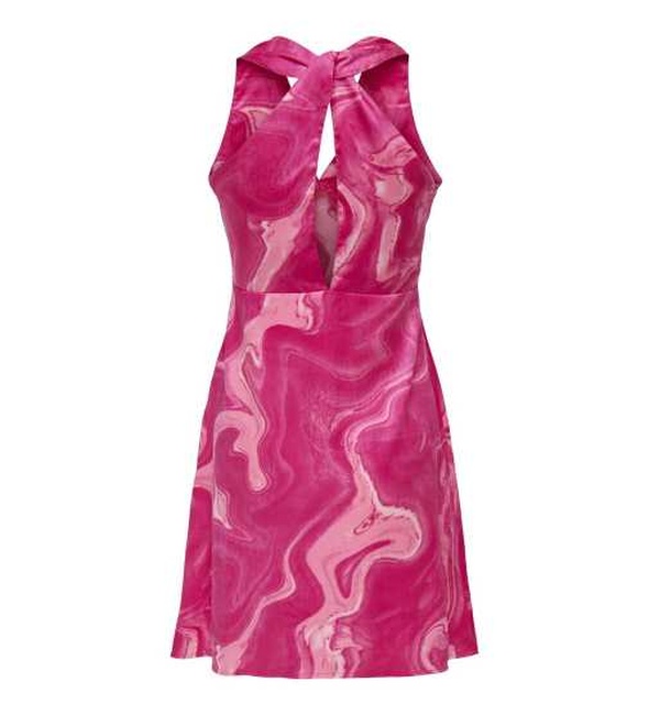 Жіноча рожева сукня Only артикул 15318884 Raspberry Sorbet SS2024 Фото ракурс 2 - Жіноча рожева сукня Only артикул 15318884 Raspberry Sorbet SS2024