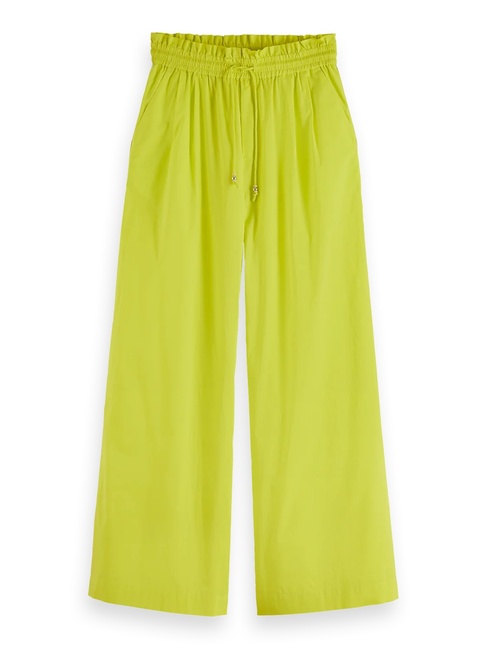 Фото ракурс 5 - Женские зеленые брюки SCOTCH & SODA артикул ULH00592F U738 SS2025