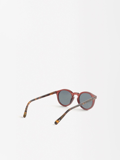 Фото ракурс 2 - Жіночі бордові окуляри Parfois артикул 197334 _BU SS2025