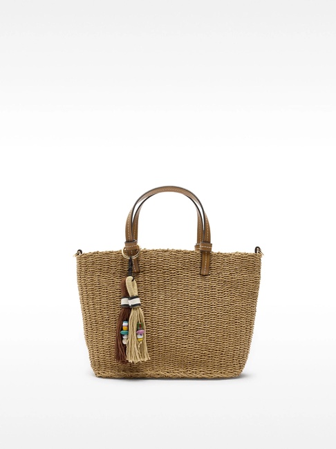 Фото ракурс 1 - Женская бежевая сумка Parfois артикул 229816 NCM FW2025