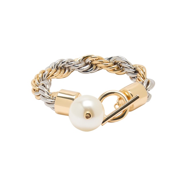 Фото ракурс 1 - Женский золотой браслет Parfois артикул 225242 _MM FW2025