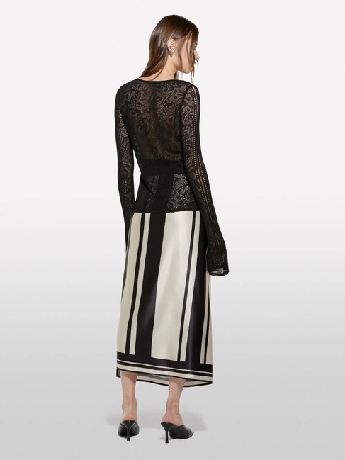 Фото ракурс 2 - Жіноча бежева спiдниця Sisley артикул 6MLAW800V 76G 25P