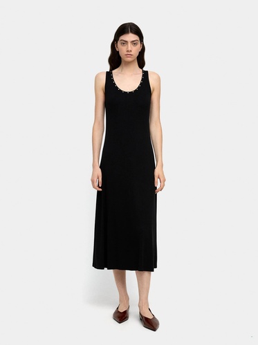 Фото ракурс 1 - Жіноча чорна сукня Parfois артикул 237790 _BK FW2025