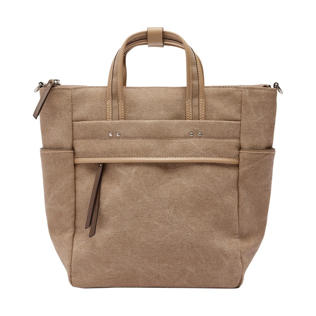 Фото ракурс 1 - Женский коричневый рюкзак Parfois артикул 234000 _CA FW2025