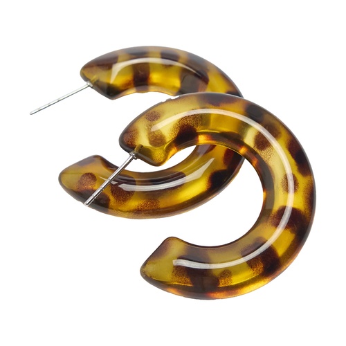 Фото ракурс 2 - Жіночі коричневі сережки Parfois артикул 239769 _HM FW2025