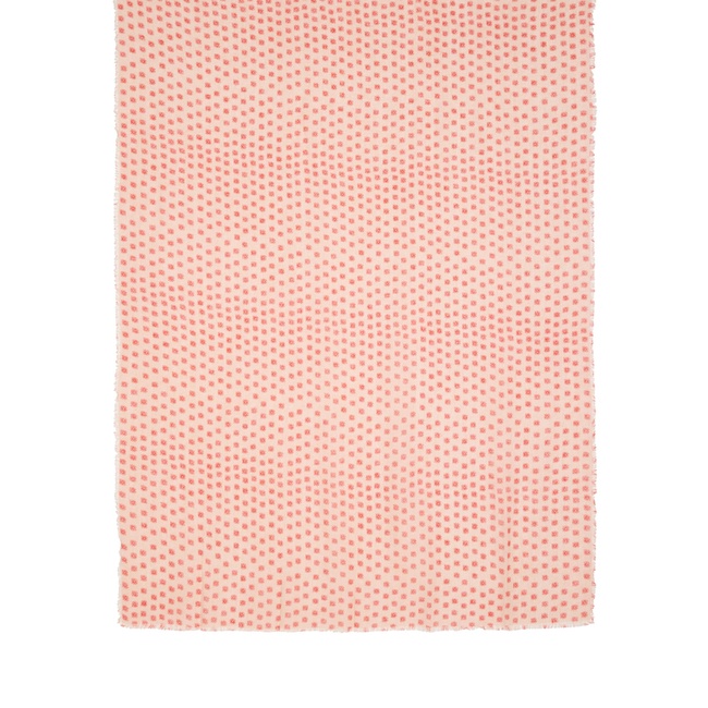 Женский розовый шарф Parfois артикул 234711 _BM FW2025 Фото ракурс 3 - Женский розовый шарф Parfois артикул 234711 _BM FW2025