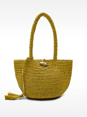 Фото ракурс 1 - Жіноча зелена сумка Parfois артикул 230080 _GN FW2025