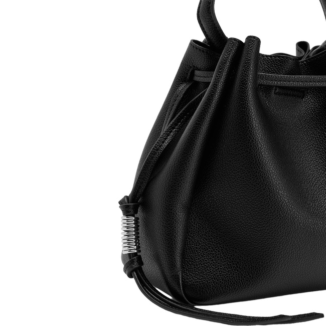 Фото ракурс 3 - Жіноча чорна сумка Parfois артикул 239900 _BK FW2025