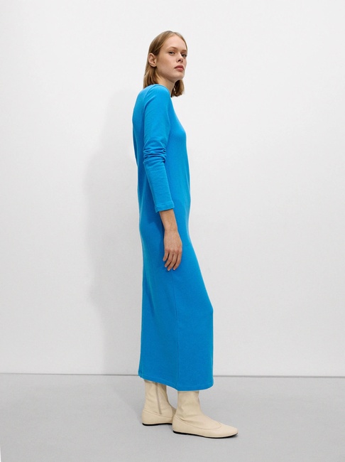 Фото ракурс 4 - Жіноча синя сукня Parfois артикул 229271 _BL SS2025