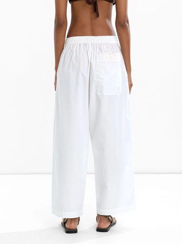 Фото ракурс 2 - Жіночі білі штани Parfois артикул 235282 _WT FW2025