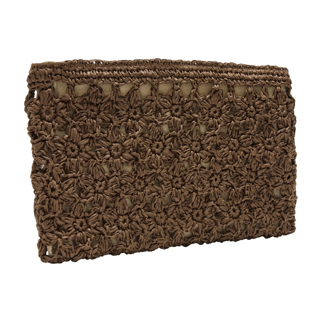 Фото ракурс 5 - Женский коричневый кошелёк Parfois артикул 231492 _BN FW2025