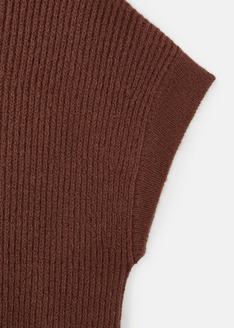 Фото ракурс 4 - Женский коричневый джемпер Mango артикул 17005848 30 1 season