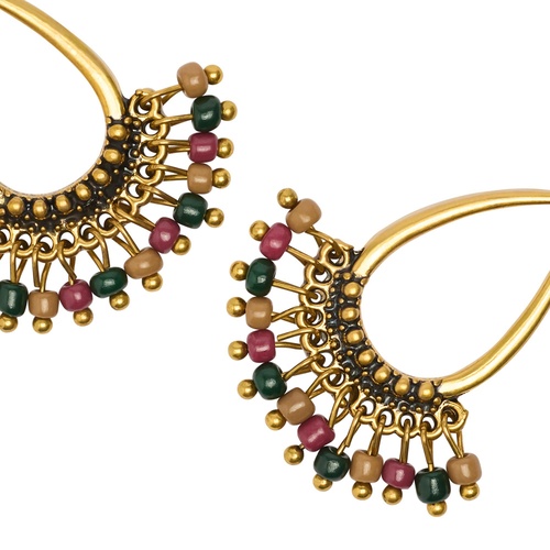 Фото ракурс 2 - Жіночі різнокольорові сережки Parfois артикул 232998 _DM FW2025