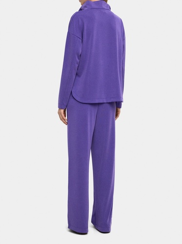 Фото ракурс 2 - Жіночий фіолетовий світшот Parfois артикул 241805 _PU FW2025