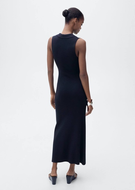 Фото ракурс 2 - Жіноча синя сукня Mango артикул 87097185 56 8 season