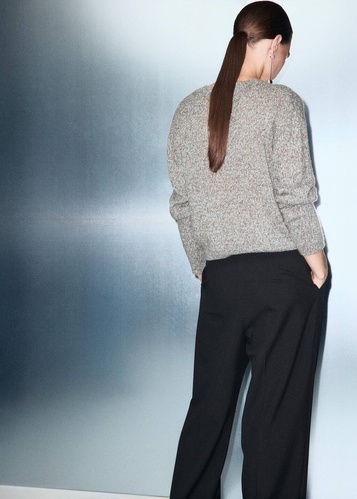 Фото ракурс 2 - Жіночий блакитний джемпер Mango артикул 17007807 50 1 season