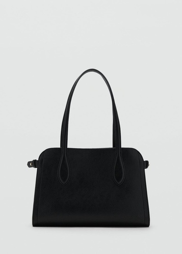 Фото ракурс 1 - Жіноча чорна сумка Mango артикул 17055816 99 1 season