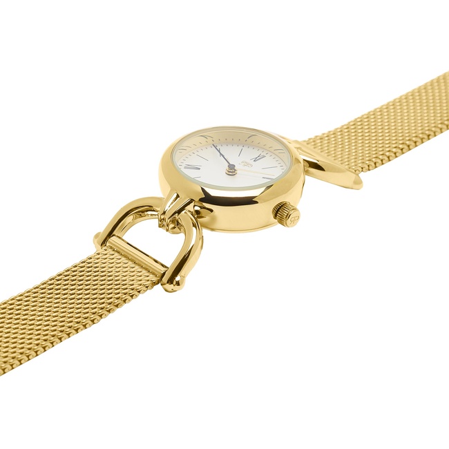 Жіночий золотий годинник Parfois артикул 238167 _GD FW2025 Фото ракурс 2 - Жіночий золотий годинник Parfois артикул 238167 _GD FW2025