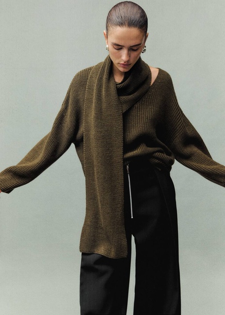 Жіночі чорні брюки Mango артикул 17066002 99 1 season Фото ракурс 5 - Жіночі чорні брюки Mango артикул 17066002 99 1 season