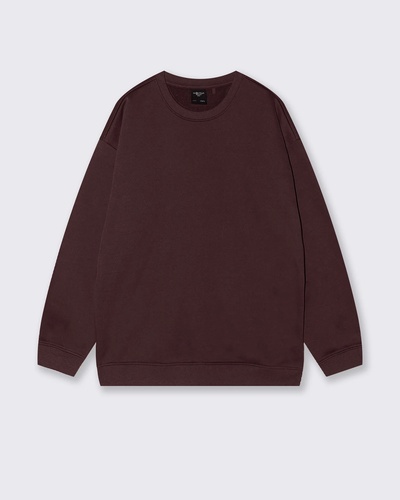 Фото ракурс 1 - Чоловічий бордовий джемпер Piazza Italia артикул 65303 Bordeaux FW2025