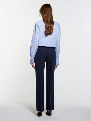 Фото ракурс 2 - Жіночі сині штани Sisley артикул 4KVXLF02I 06U 25A