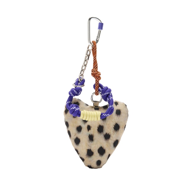 Фото ракурс 1 - Женский молочный брелок Parfois артикул 240800 _EC FW2025