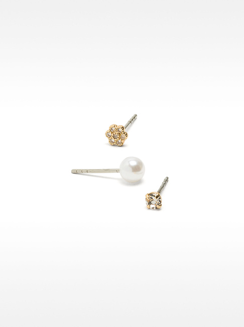 Фото ракурс 2 - Жіночі золоті сережки Parfois артикул 231598 _GD SS2025