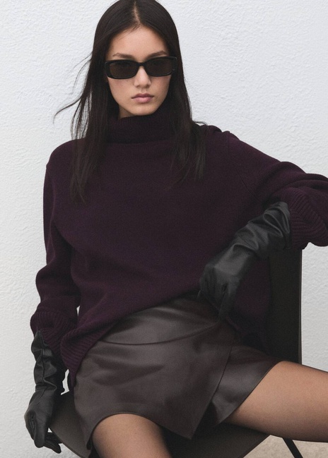 Жіноча коричнева спiдниця Mango артикул 27081301 32 2 season Фото ракурс 3 - Жіноча коричнева спiдниця Mango артикул 27081301 32 2 season