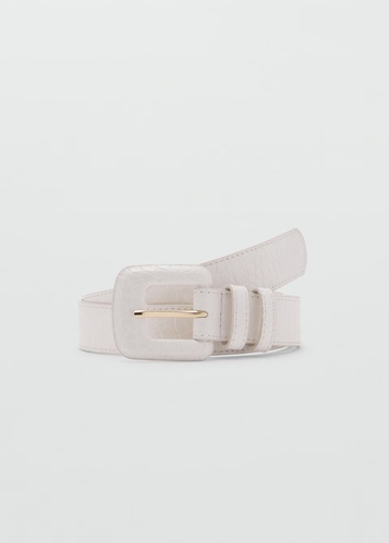 Фото ракурс 1 - Женский молочный ремень Mango артикул 17051131 05 1 season