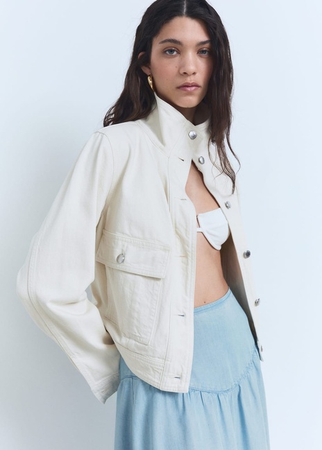 Жіноча синя спiдниця Mango артикул 87088651 TM 8 season Фото ракурс 4 - Жіноча синя спiдниця Mango артикул 87088651 TM 8 season