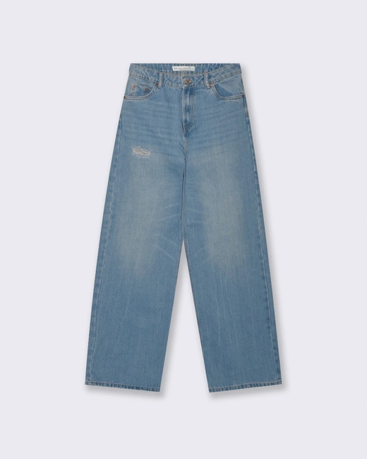 Жіночі сині джинси Piazza Italia артикул 32823 Denim FW2025 Фото ракурс 4 - Жіночі сині джинси Piazza Italia артикул 32823 Denim FW2025