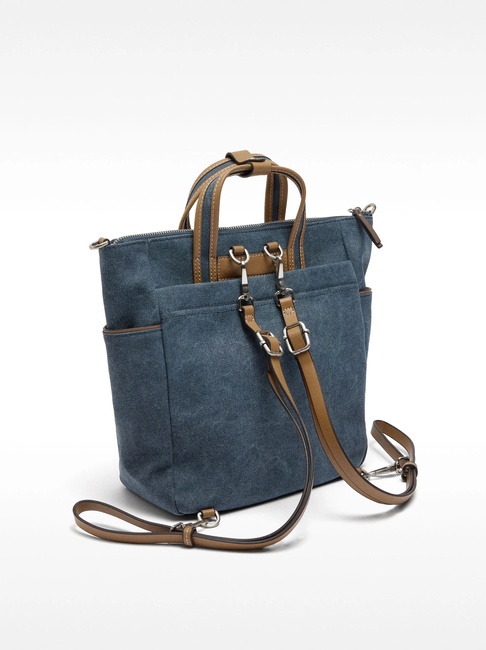 Женский синий рюкзак Parfois артикул 234000 _NV FW2025 Фото ракурс 2 - Женский синий рюкзак Parfois артикул 234000 _NV FW2025