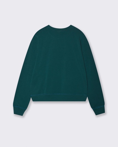 Фото ракурс 2 - Жіночий зелений світшот Piazza Italia артикул 62302 ottanio FW2025