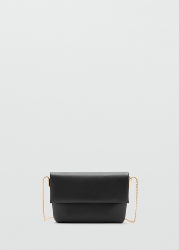 Фото ракурс 2 - Жіноча чорна сумка Mango артикул 27091219 99 2 season