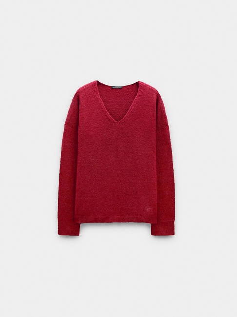 Жіночий червоний светр Parfois артикул 238846 _RD FW2025 Фото ракурс 4 - Жіночий червоний светр Parfois артикул 238846 _RD FW2025