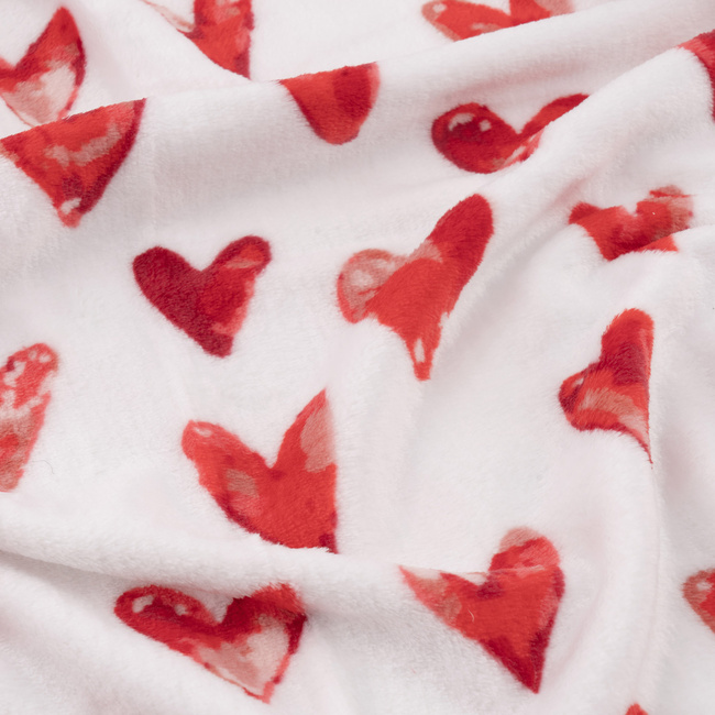 Фото ракурс 5 - Бело-красный плед Ardesto артикул ART0125PB No color FW2025