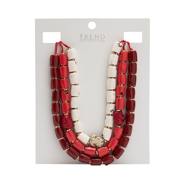 Жіноче різнокольоровe намисто Parfois артикул 237729 _HM FW2025 Фото ракурс 3 - Жіноче різнокольоровe намисто Parfois артикул 237729 _HM FW2025