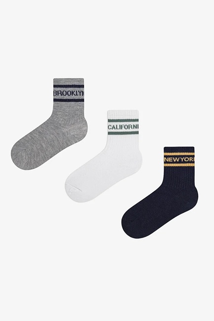 Разноцветные носки для мальчиков Penti артикул PHIL77A124SK MIX 25SS Фото ракурс 1 - Разноцветные носки для мальчиков Penti артикул PHIL77A124SK MIX 25SS