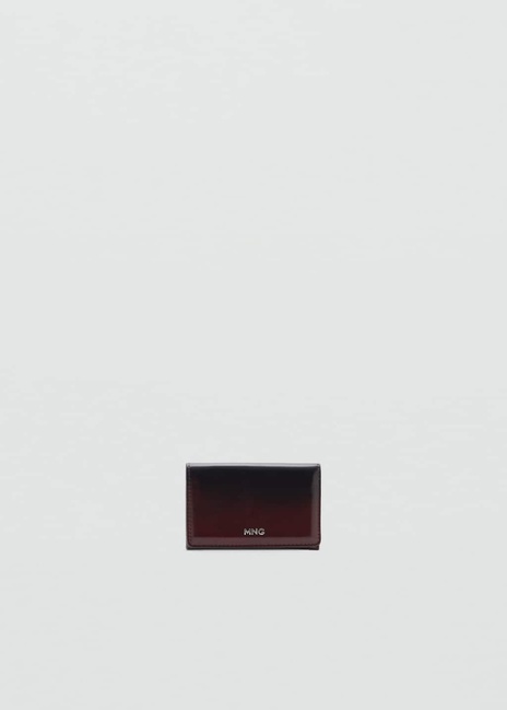 Женский бордовый кошелёк Mango артикул 87090431 78 8 season Фото ракурс 2 - Женский бордовый кошелёк Mango артикул 87090431 78 8 season