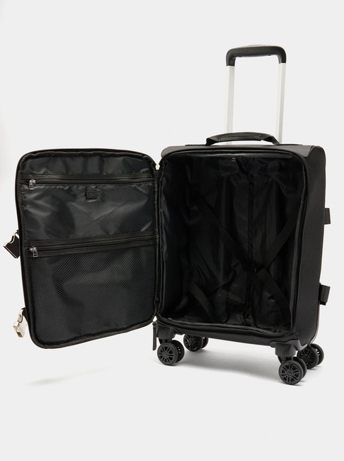Женский черный чемодан Parfois артикул 2416141 BKS FW2025 Фото ракурс 4 - Женский черный чемодан Parfois артикул 2416141 BKS FW2025