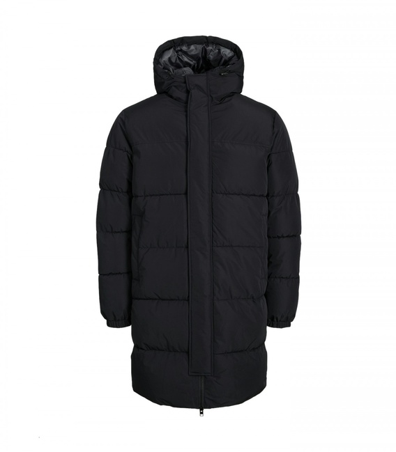 Фото ракурс 3 - Мужская чёрная куртка Jack & Jones  артикул 12256980 Black FW2024