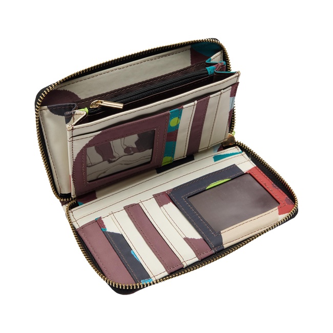 Женский разноцветный кошелёк Parfois артикул 234320 _BM FW2025 Фото ракурс 4 - Женский разноцветный кошелёк Parfois артикул 234320 _BM FW2025