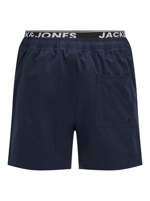 Фото ракурс 4 - Мужские синие плавки Jack & Jones артикул 12272949 Navy Blazer SS2025