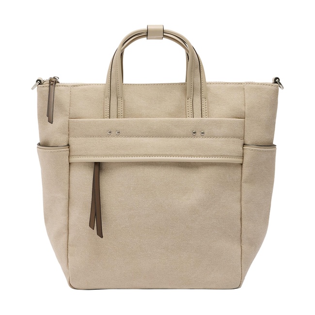 Фото ракурс 1 - Жіночий молочний рюкзак Parfois артикул 234000 _EC FW2025