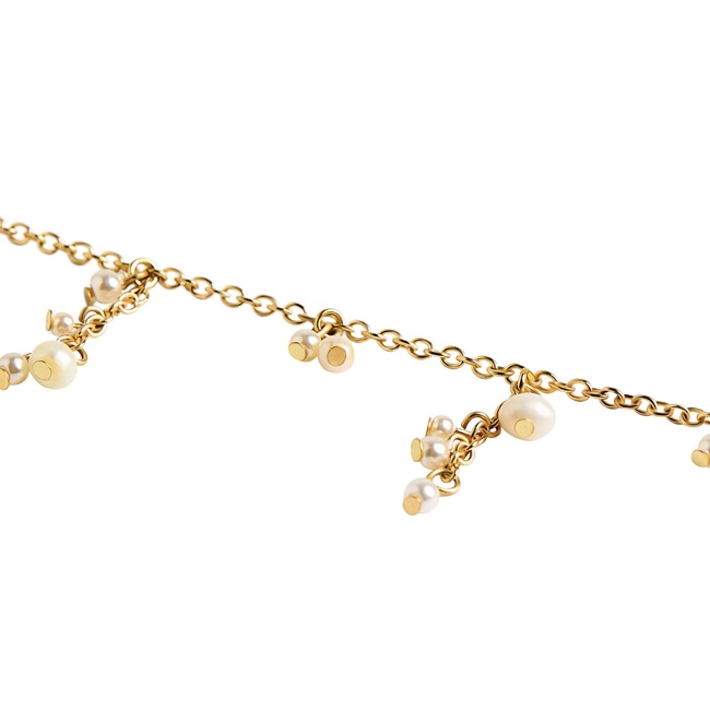 Женский золотой браслет Parfois артикул 228623 _GD FW2025 Фото ракурс 3 - Женский золотой браслет Parfois артикул 228623 _GD FW2025